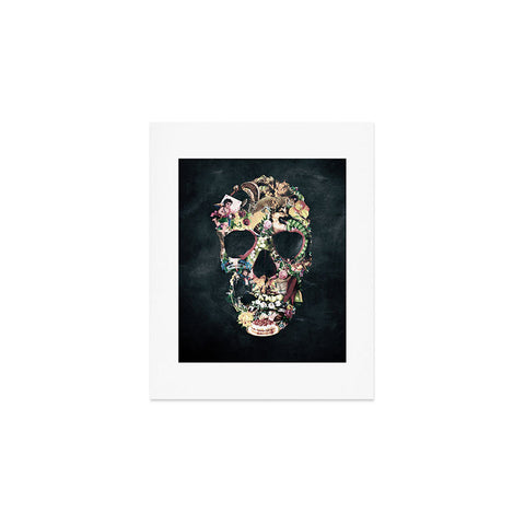 Ali Gulec Vintage Skull Art Print