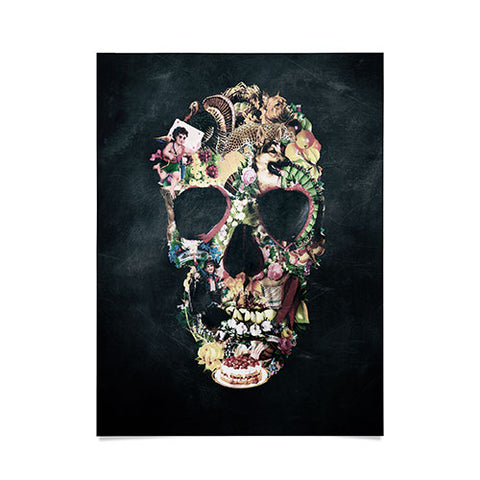 Ali Gulec Vintage Skull Poster