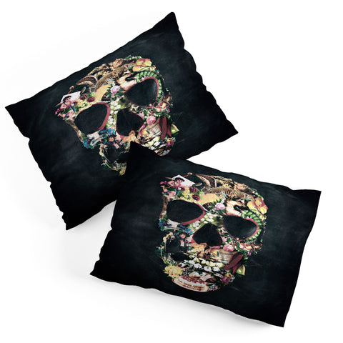 Ali Gulec Vintage Skull Pillow Shams