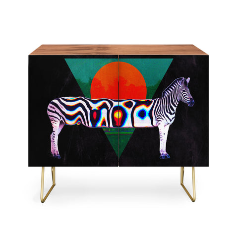 Ali Gulec Zebra Distorted Credenza