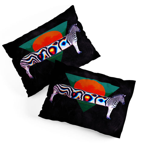 Ali Gulec Zebra Distorted Pillow Shams