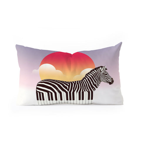 Ali Gulec Zeyboard Oblong Throw Pillow