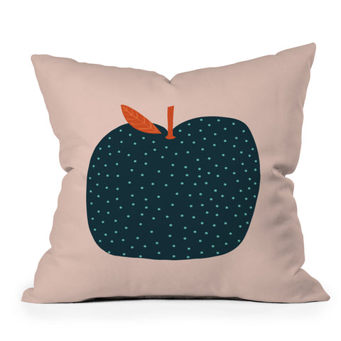 Alice Rebecca Potter Apple I Throw Pillow