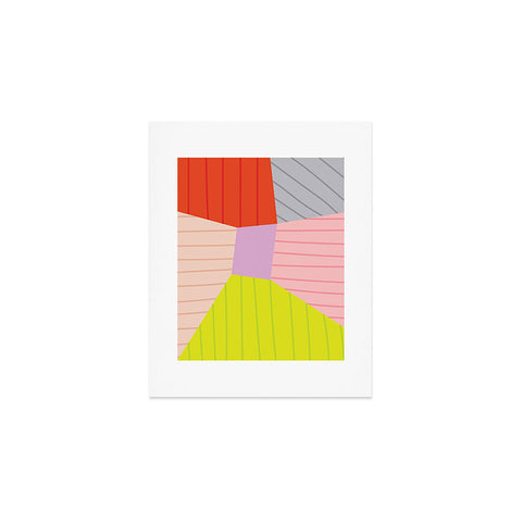Alice Rebecca Potter Colour Block I Art Print