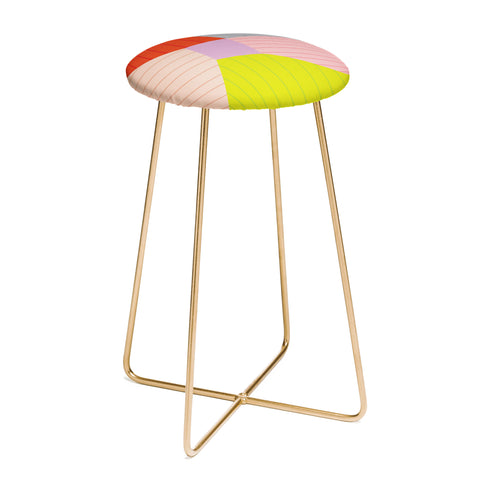 Alice Rebecca Potter Colour Block I Counter Stool