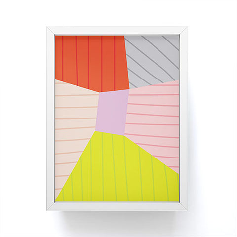 Alice Rebecca Potter Colour Block I Framed Mini Art Print