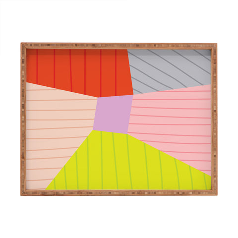 Alice Rebecca Potter Colour Block I Rectangular Tray