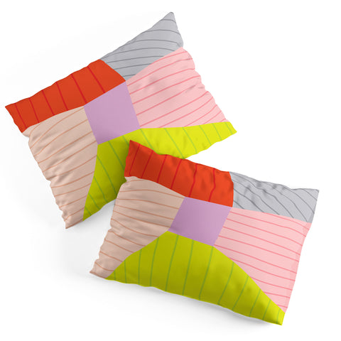 Alice Rebecca Potter Colour Block I Pillow Shams