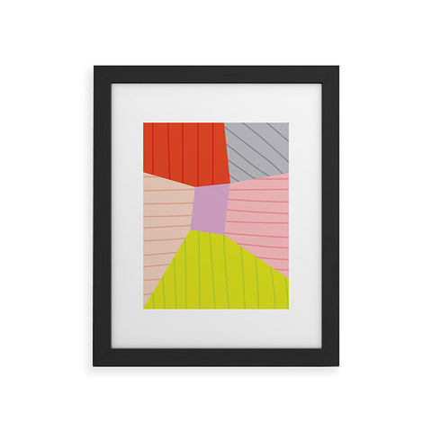 Alice Rebecca Potter Colour Block I Framed Art Print