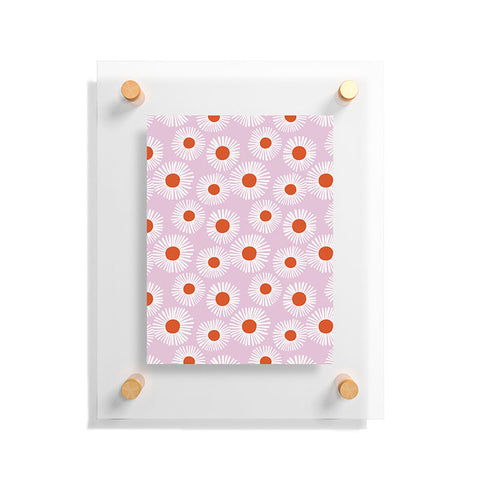 Alice Rebecca Potter Daisy Starbusrt Floating Acrylic Print