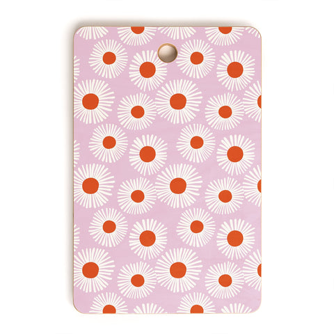 Alice Rebecca Potter Daisy Starbusrt Cutting Board Rectangle