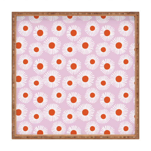 Alice Rebecca Potter Daisy Starbusrt Square Tray