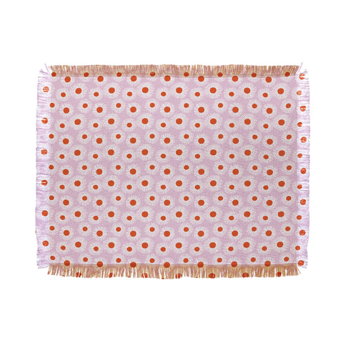 Alice Rebecca Potter Daisy Starbusrt Throw Blanket