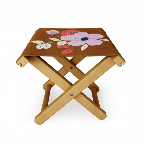Alice Rebecca Potter Earthy Bouquet Folding Stool