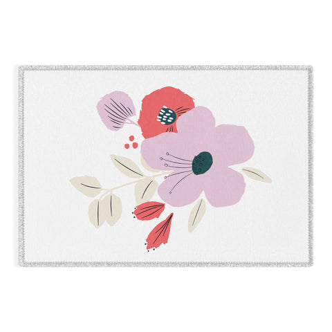 Alice Rebecca Potter Earthy Bouquet Outdoor Rug