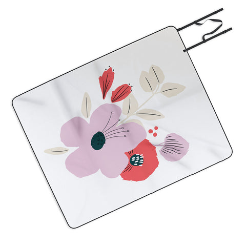 Alice Rebecca Potter Earthy Bouquet Picnic Blanket