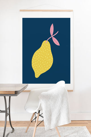 Alice Rebecca Potter Lemon I Art Print And Hanger
