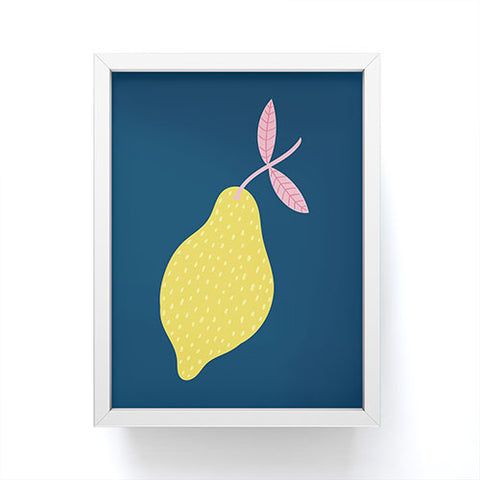 Alice Rebecca Potter Lemon I Framed Mini Art Print