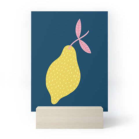 Alice Rebecca Potter Lemon I Mini Art Print