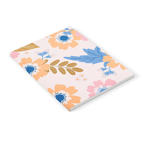 Alice Rebecca Potter Pastel Floral Blooms Notebook