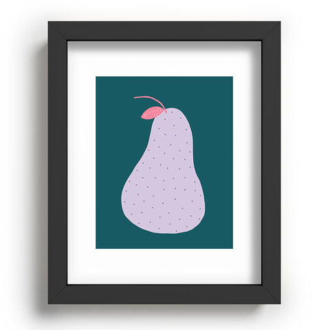 Alice Rebecca Potter Pear Recessed Framing Rectangle