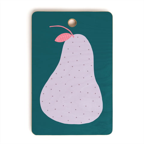 Alice Rebecca Potter Pear Cutting Board Rectangle