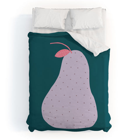 Alice Rebecca Potter Pear Duvet Cover
