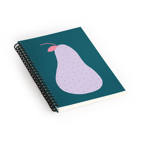 Alice Rebecca Potter Pear Spiral Notebook