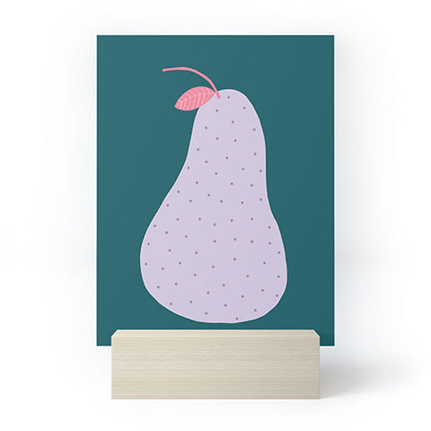 Alice Rebecca Potter Pear Mini Art Print