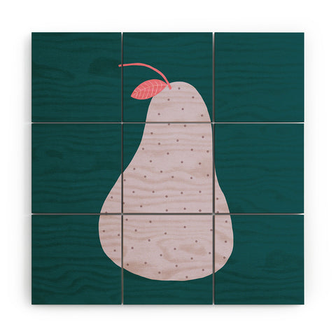 Alice Rebecca Potter Pear Wood Wall Mural