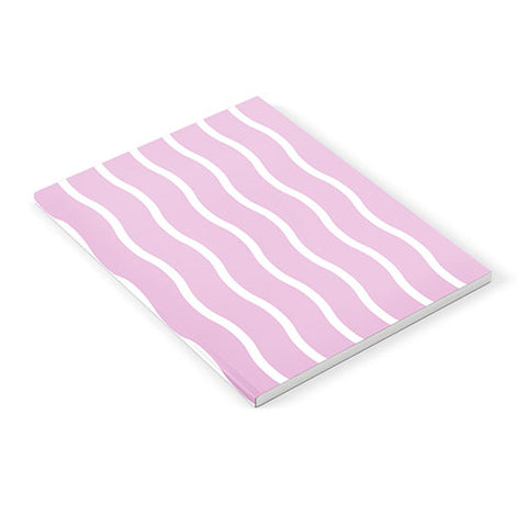 Alice Rebecca Potter Pink Wave Form Notebook