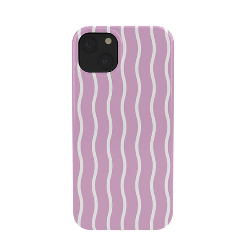 Alice Rebecca Potter Pink Wave Form Phone Case