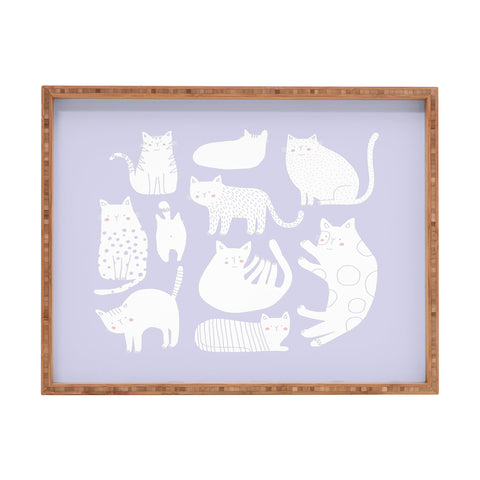 Alice Rebecca Potter Purrfect Day Rectangular Tray