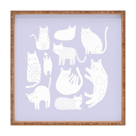 Alice Rebecca Potter Purrfect Day Square Tray