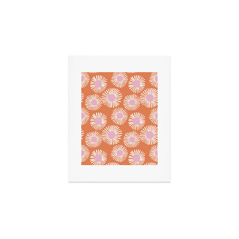 Alice Rebecca Potter Terracotta Daisy Art Print