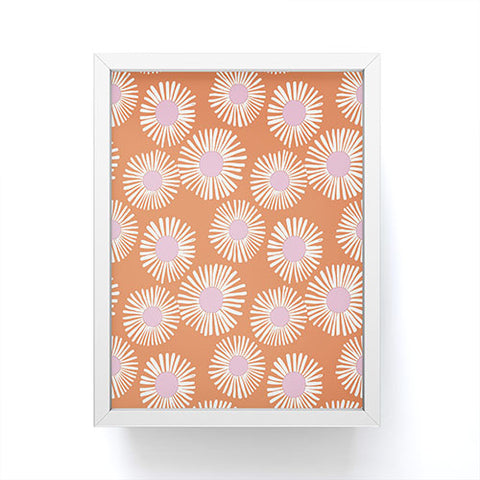 Alice Rebecca Potter Terracotta Daisy Framed Mini Art Print