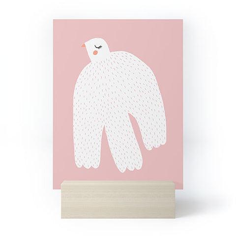 Alice Rebecca Potter White Dove Mini Art Print