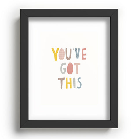 Alice Rebecca Potter Youve Got This Recessed Framing Rectangle
