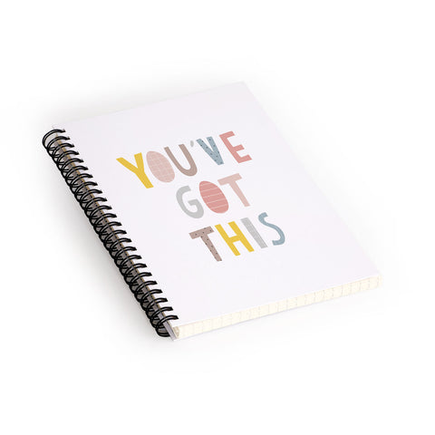 Alice Rebecca Potter Youve Got This Spiral Notebook