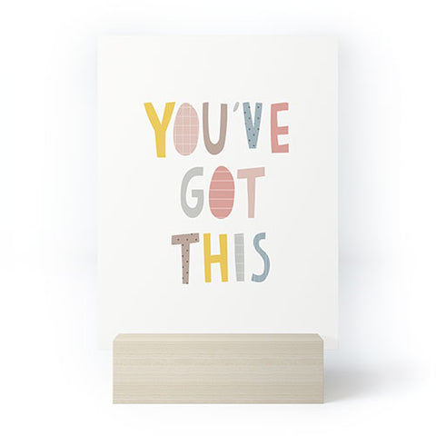 Alice Rebecca Potter Youve Got This Mini Art Print