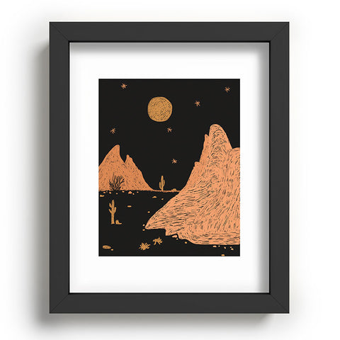 Alisa Galitsyna A Night in the Desert Recessed Framing Rectangle