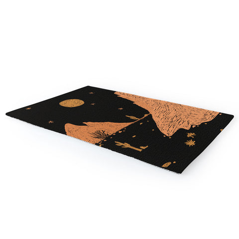 Alisa Galitsyna A Night in the Desert Area Rug