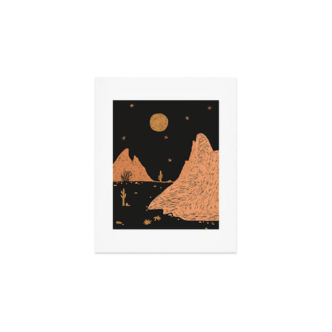 Alisa Galitsyna A Night in the Desert Art Print