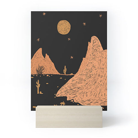 Alisa Galitsyna A Night in the Desert Mini Art Print