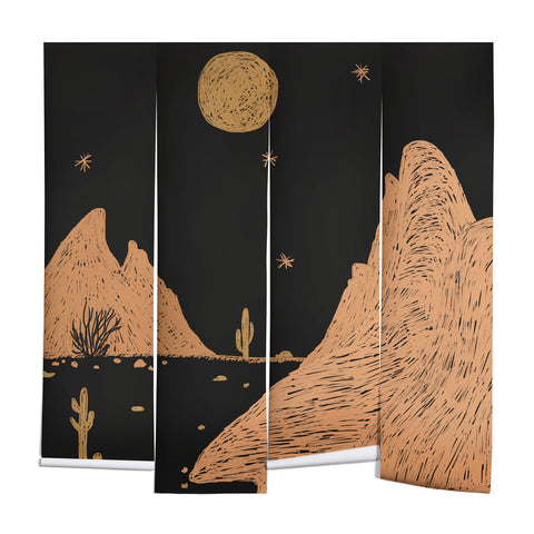Alisa Galitsyna A Night in the Desert Wall Mural