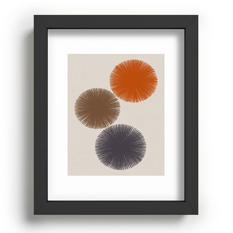 Alisa Galitsyna Abstract Circles III Recessed Framing Rectangle