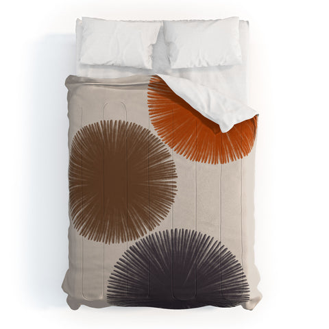 Alisa Galitsyna Abstract Circles III Comforter