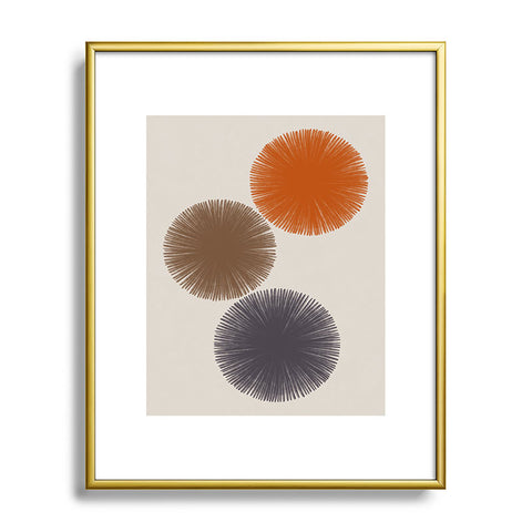 Alisa Galitsyna Abstract Circles III Metal Framed Art Print