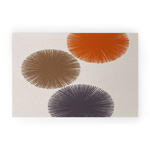 Alisa Galitsyna Abstract Circles III Welcome Mat