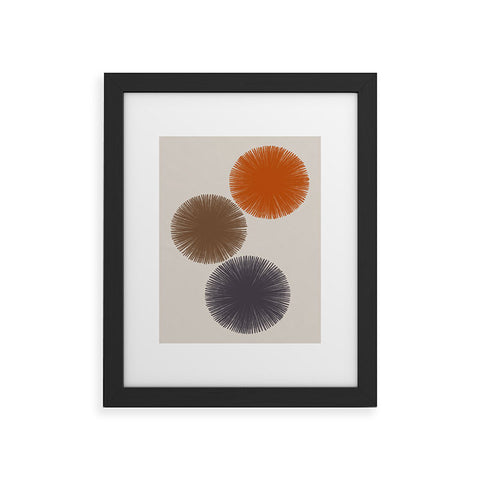 Alisa Galitsyna Abstract Circles III Framed Art Print